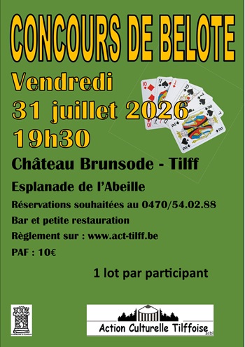 Concours de belote